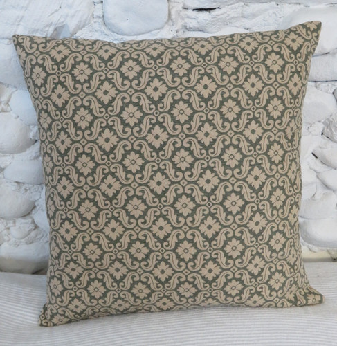 Cushion cover floral beige - floral,,
