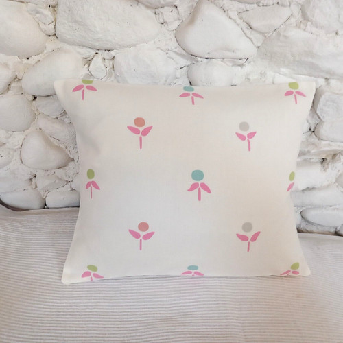 Cushion cover floral cotton - cover,,